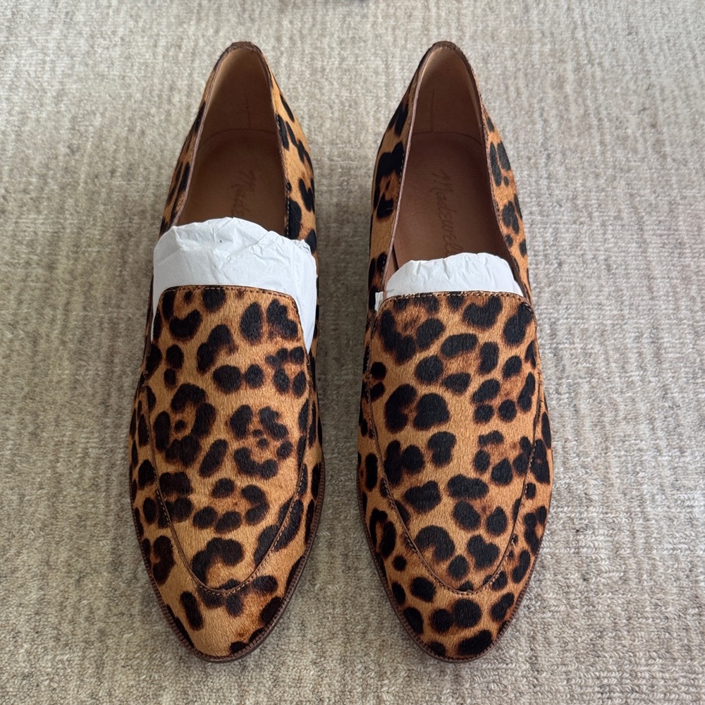 Leopard Print Loafers NWT